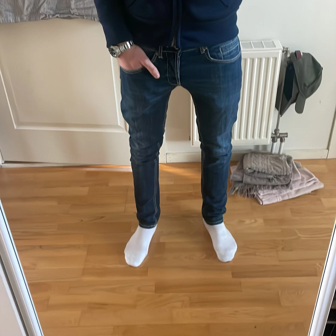 Blå Dondup George jeans