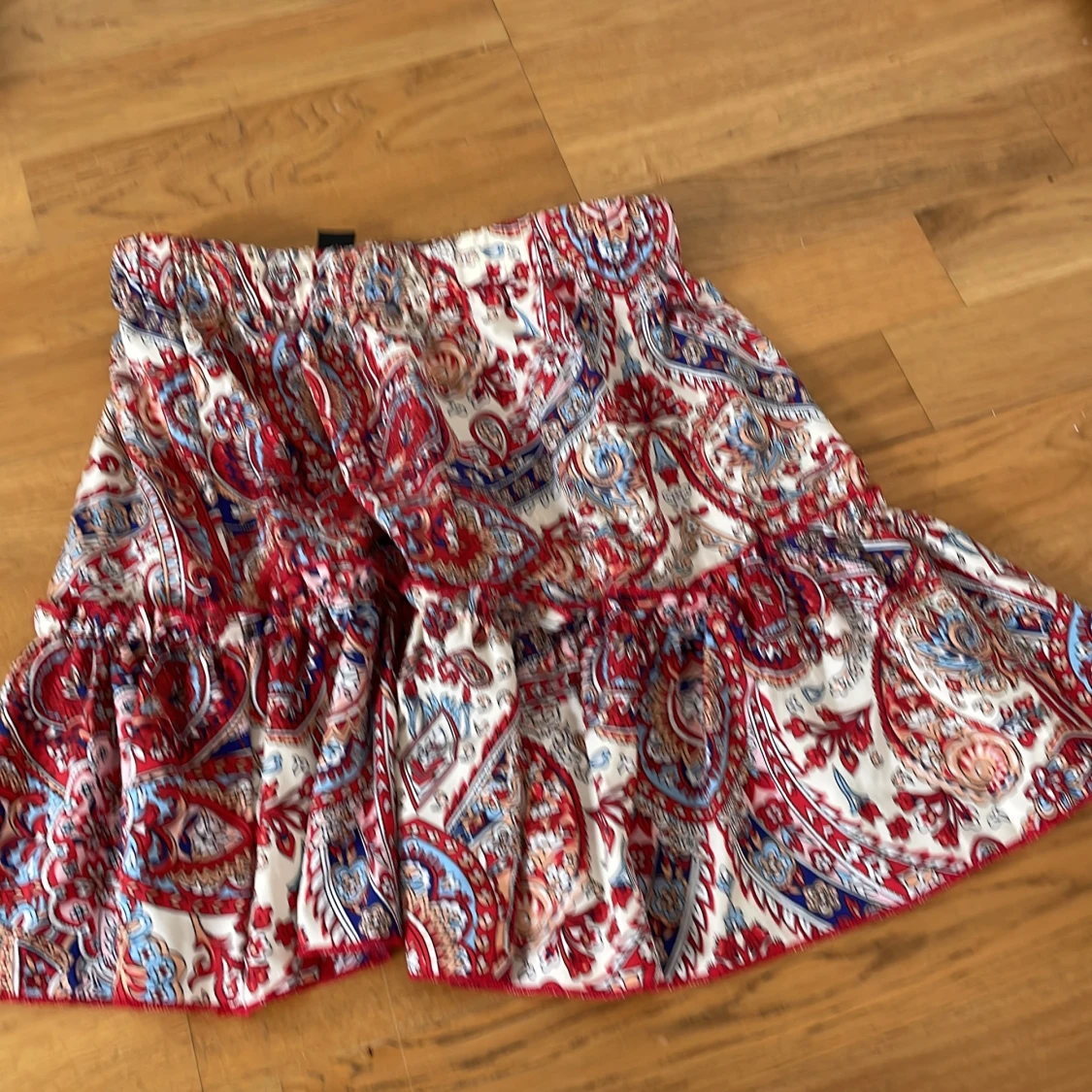 Mönstrad volangkjol från SHEIN - 1