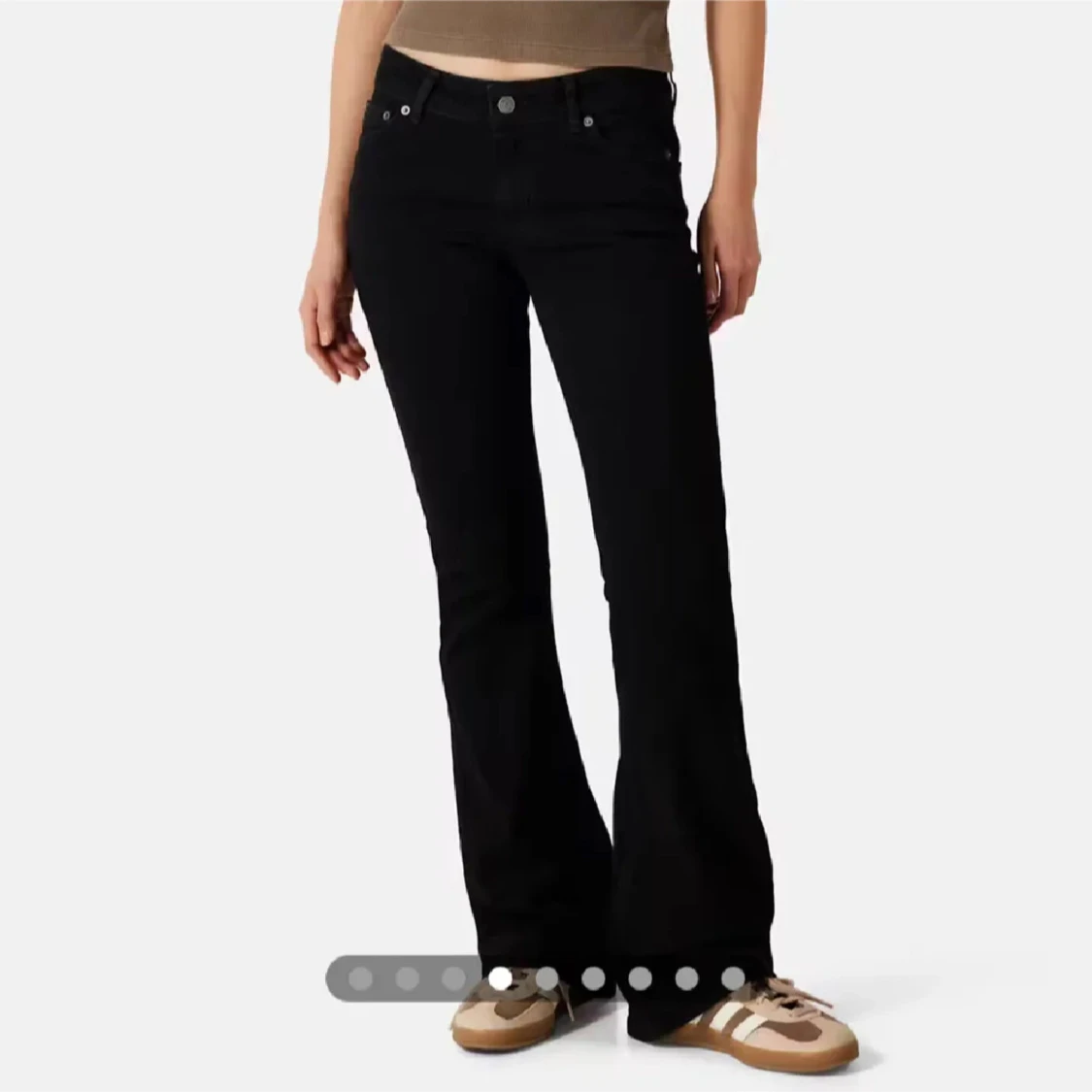 Svarta bootcut jeans från Junkyard - 3