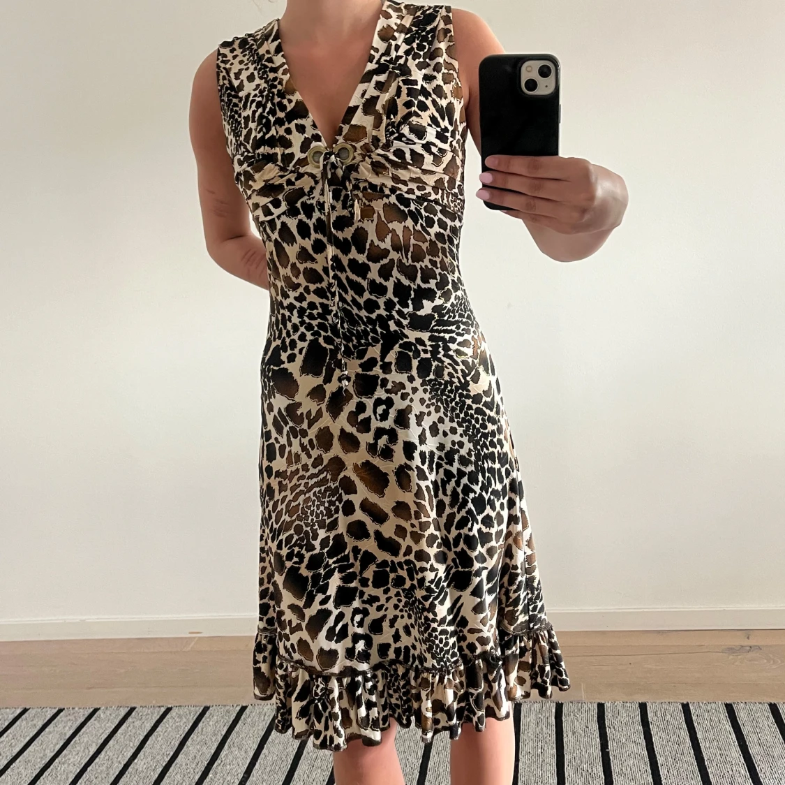 Leopardmönstrad klänning från Jockey - 1