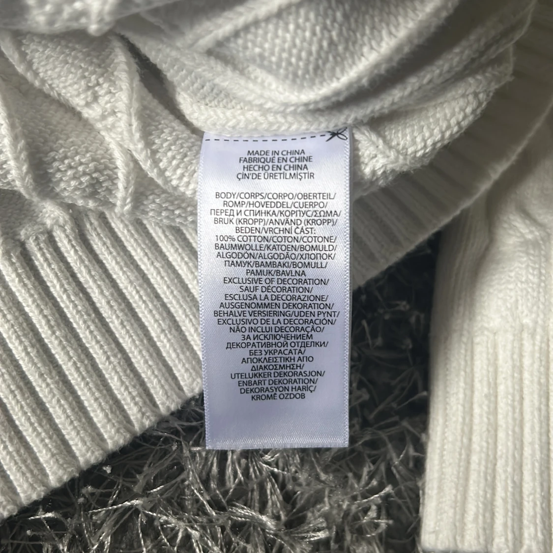 ralph lauren kabelstickad tröja - 4