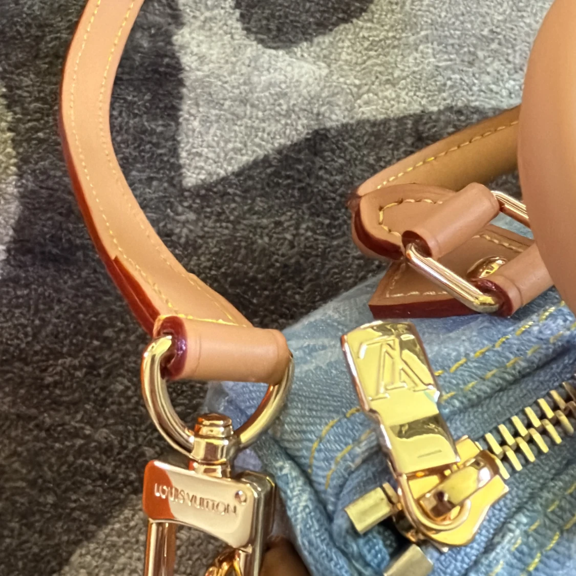 Louis vuitton speedy nano i jeans - 2