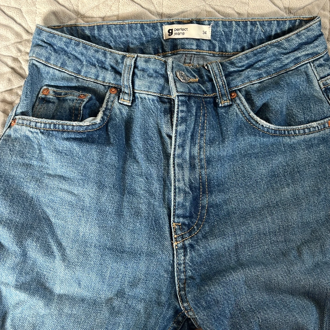 Blå jeans från Perfect Jeans - 4
