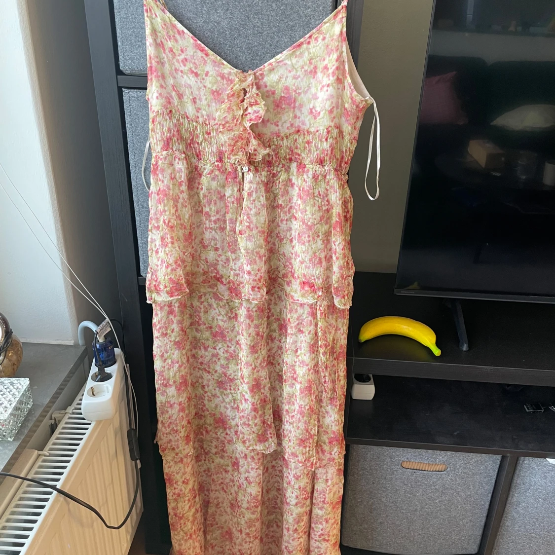 Blommig långklänning från Massimo Dutti - 1