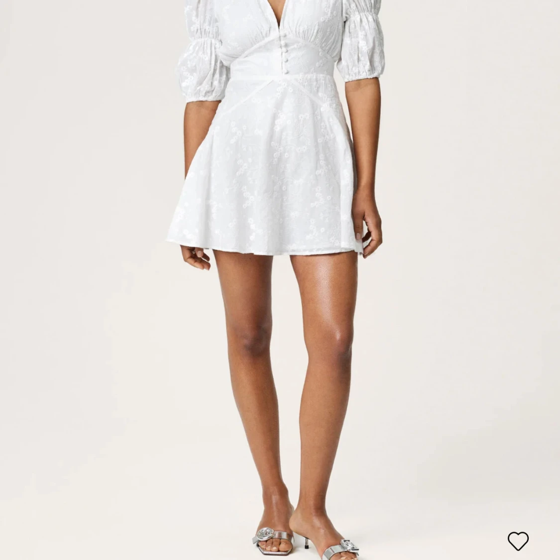 Vit kortklänning från Adoore (sicily)