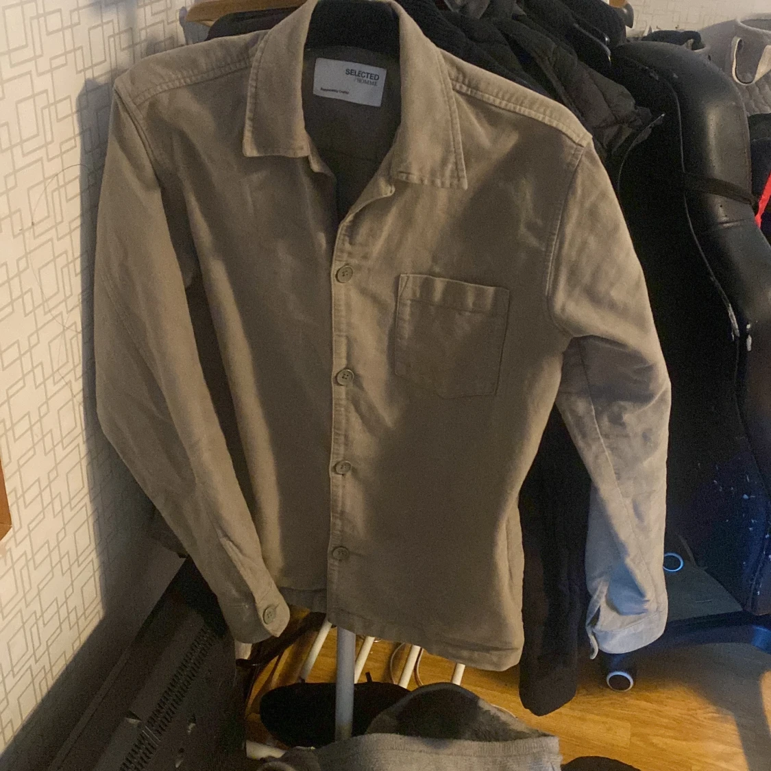 Grön overshirt och nudie jeans bundle. - 1