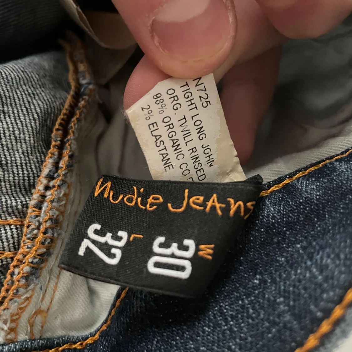 Mörkblå jeans från Nudie Jeans - 3