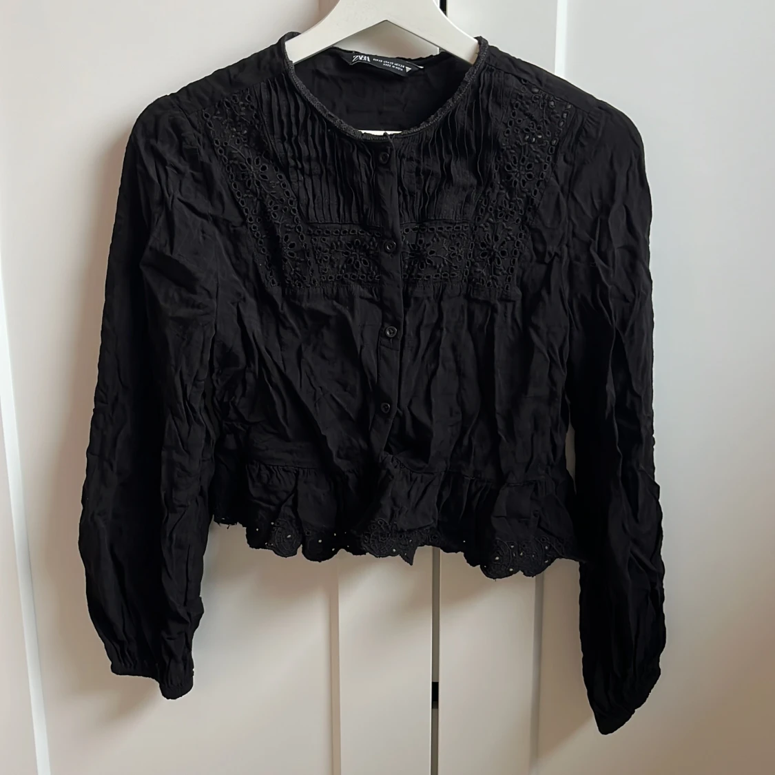 Svart zara blus