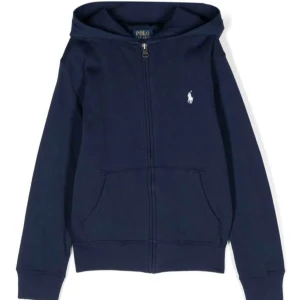Mörkblå hoodie från Ralph Lauren - Säljer denna jättesnygga Ralph Lauren hoodien passar xs/s❤️Den e helt ny å köpt för 2200, säljer för använder ite skriv vid intresse