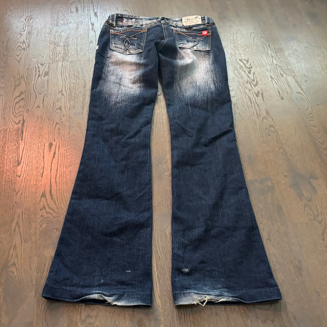 Crazy age lågmidjade bootcutjeans  - 2