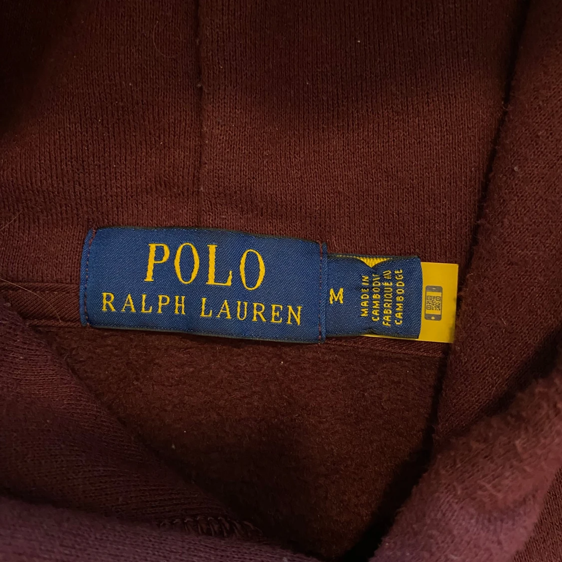 Vinröd Ralph lauren hoodie - 2