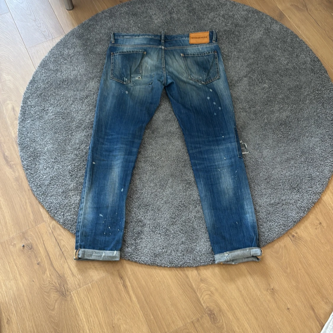 Blå slitna jeans från DSQUARED2 - 1