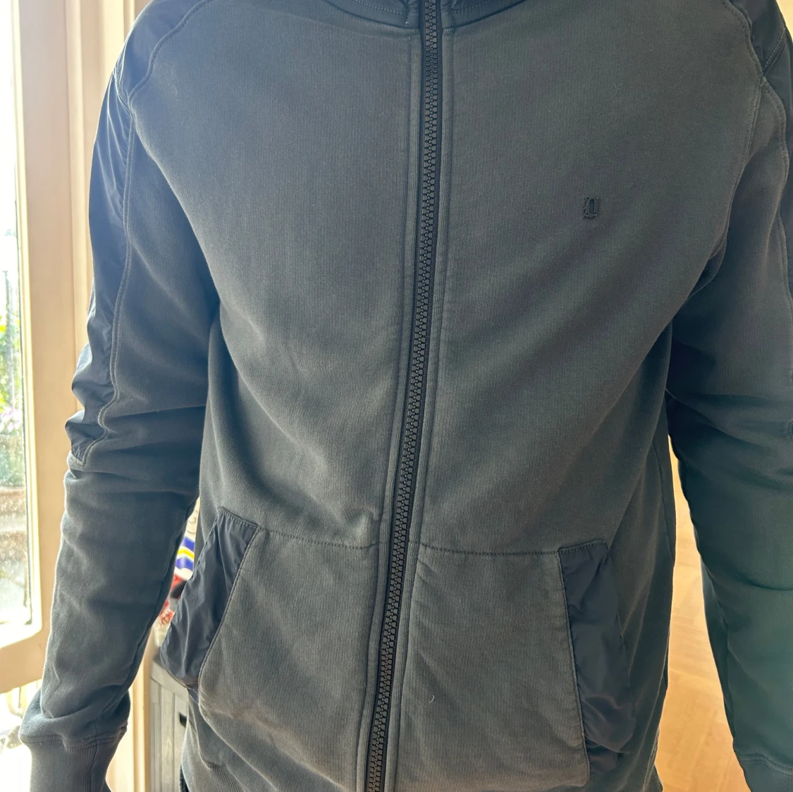 Dondup hoodie  med dragkedja - 1