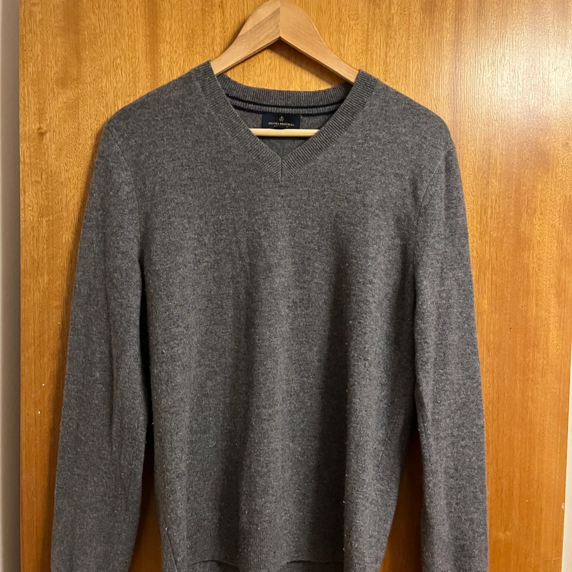 Grå kashmir tröja - 1