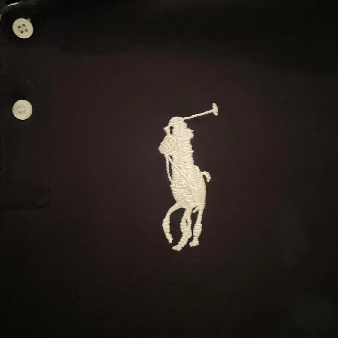 Svart pikétröja från Ralph Lauren - 1
