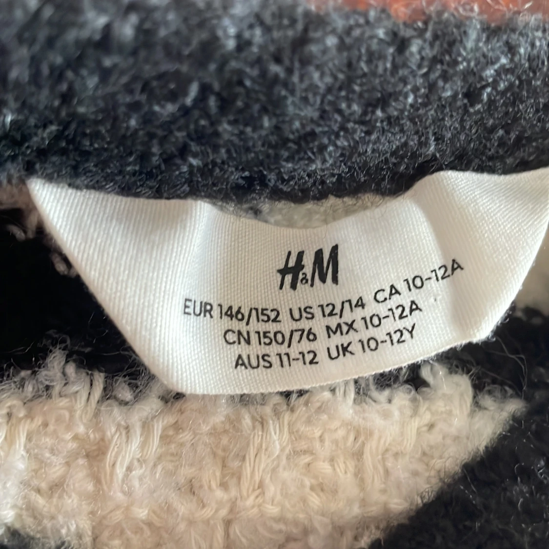 Randig tjocktröja 💖 - 91