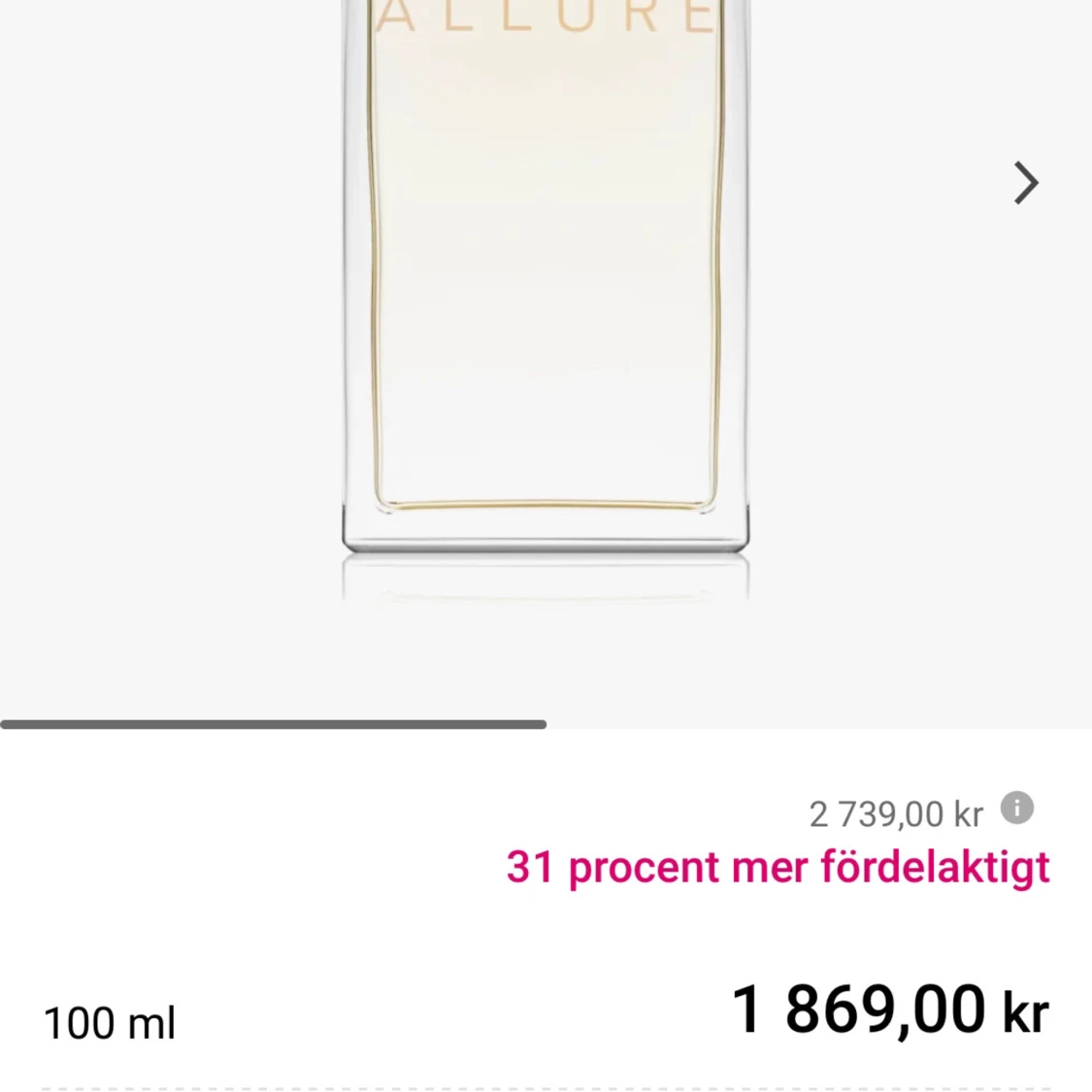 ALLURE CHANEL FOR WOMEN  - 92