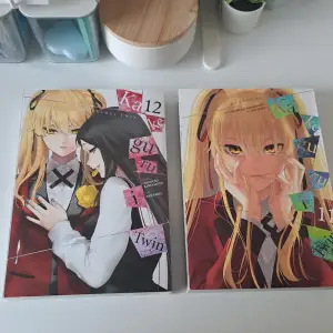 Säljer Kakegurui Twin manga böcker volym 11 och 12 för 100kr styck eller 190 för båda🩷🫶🏻 Köpta för 265kr på Sci-fi bokhandeln sthlm🌷