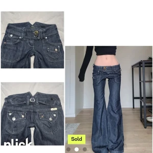 Lågmidjade jeans  - Lånade bilder, säljer dessa jääätte fina jeans för dom va för långa för mig. Midja: 72 Innerben: 81, passar XS