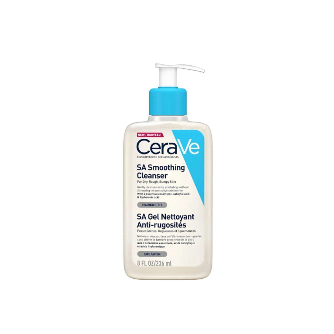 CeraVe SA Smoothing Cleanser🩵