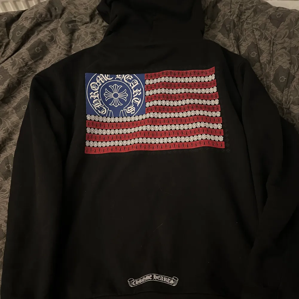 Chrome Hearts American Flag Hoodie Condition 10/10 signs of slight usage, More pictures will be provided if needed. Purchased in london Chrome hearts store. Hoodies.