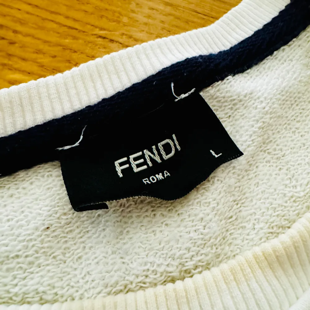 Fendi sweater i strl L. Aldrig använd, endast testad. 1:1. Intresserad av snabb och seriös affär. Tröjan kan självklart skickas.. Tröjor & Koftor.