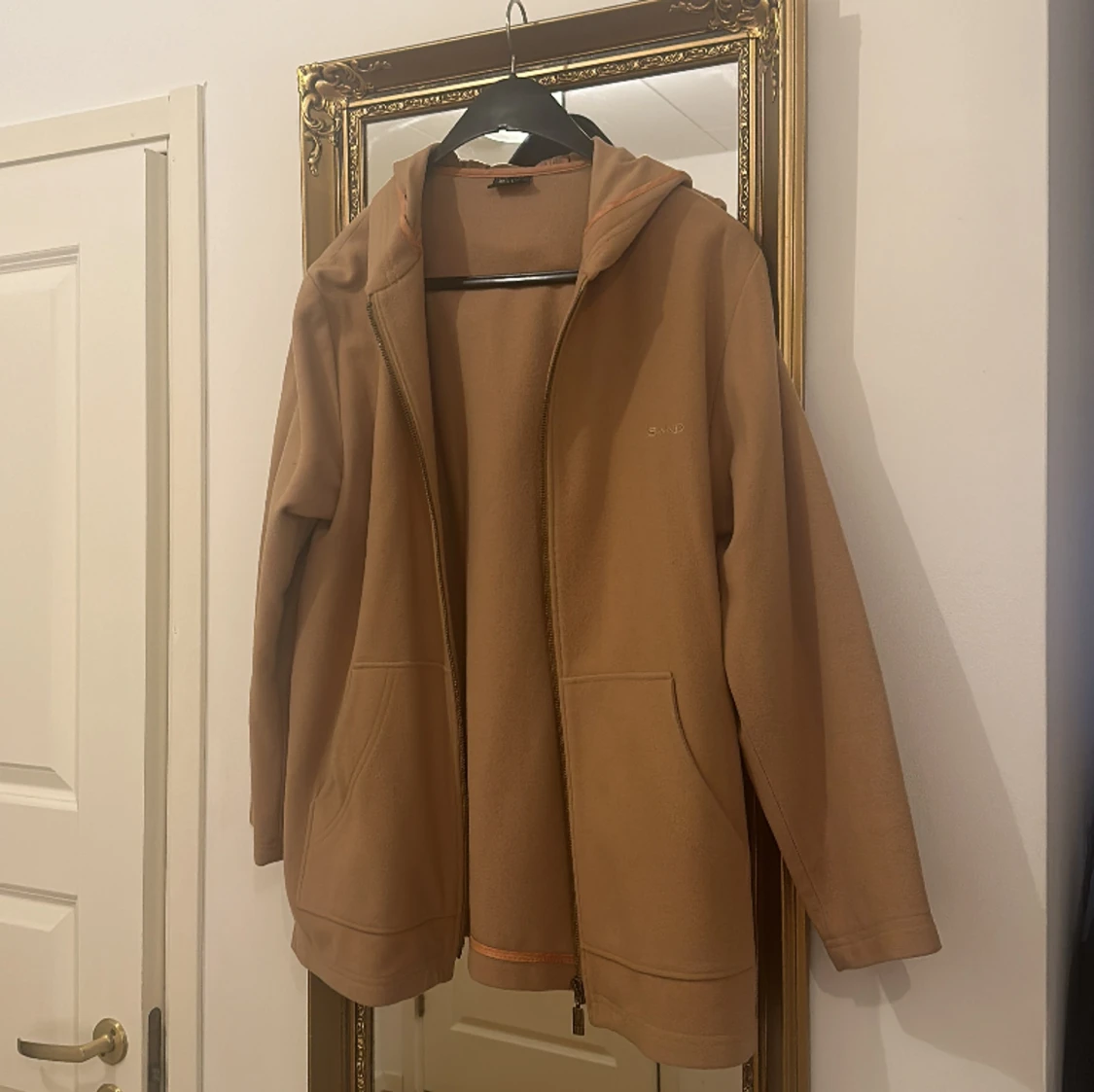 Vårjacka SAND i cashmere&wool