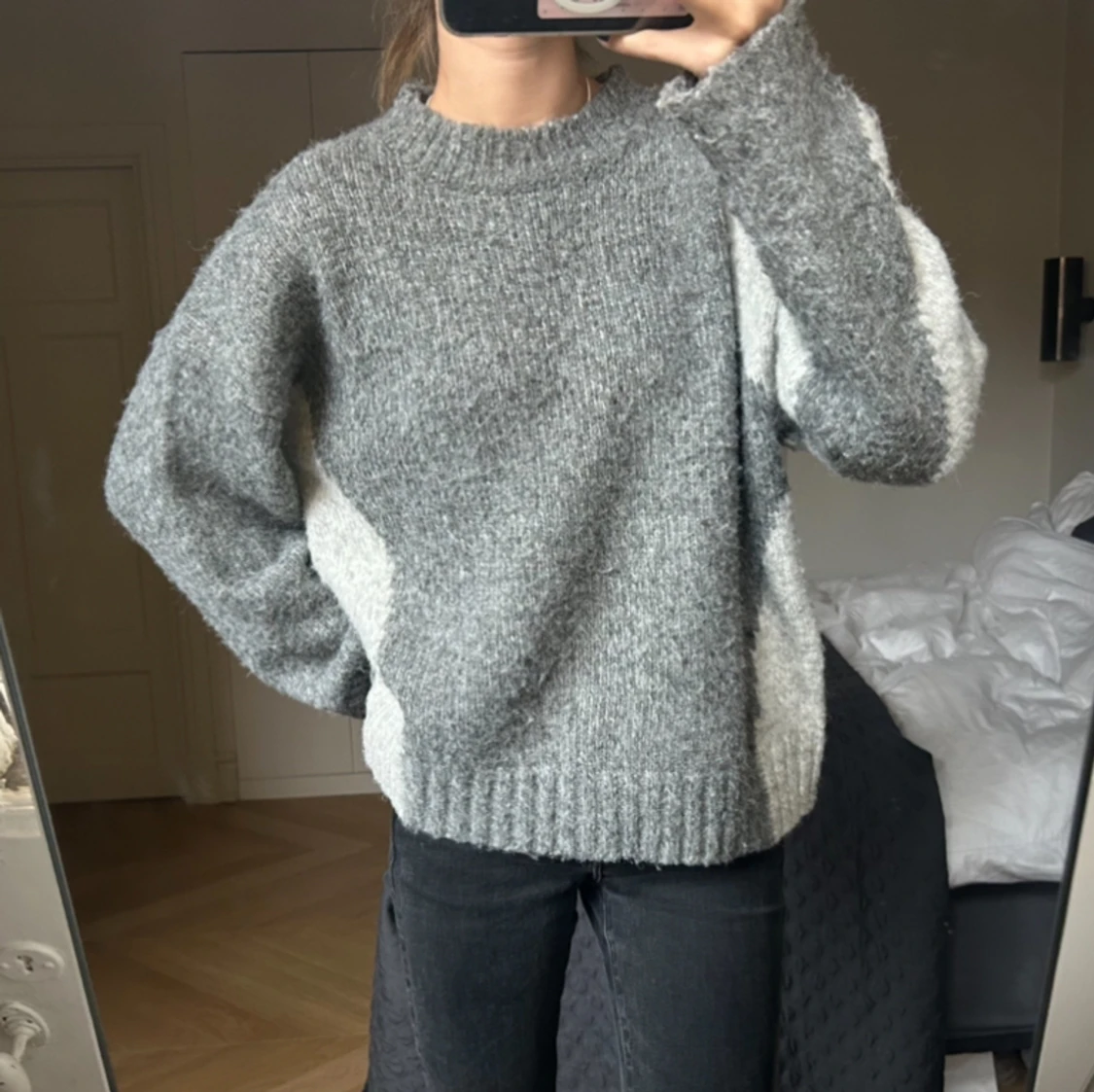 Stickad tröja  - 90
