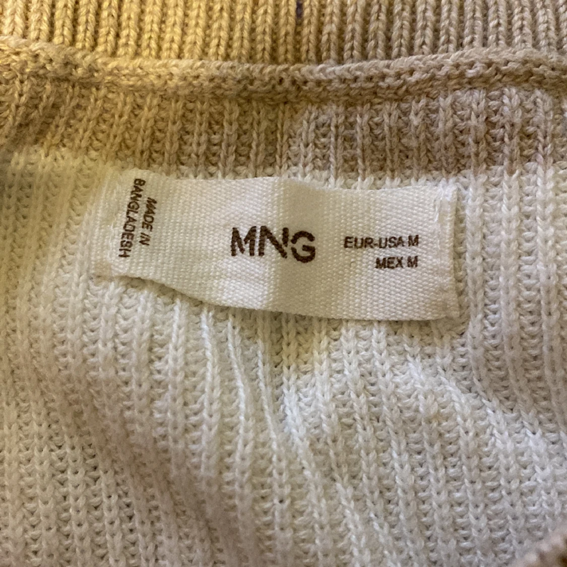 Randig stickad tröja - 91