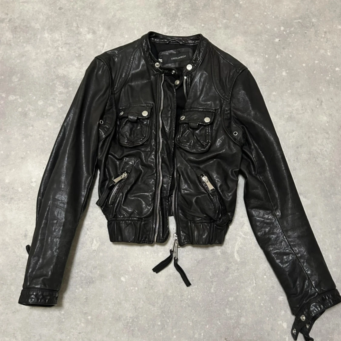 Dsquared2 skinnjacka - 90