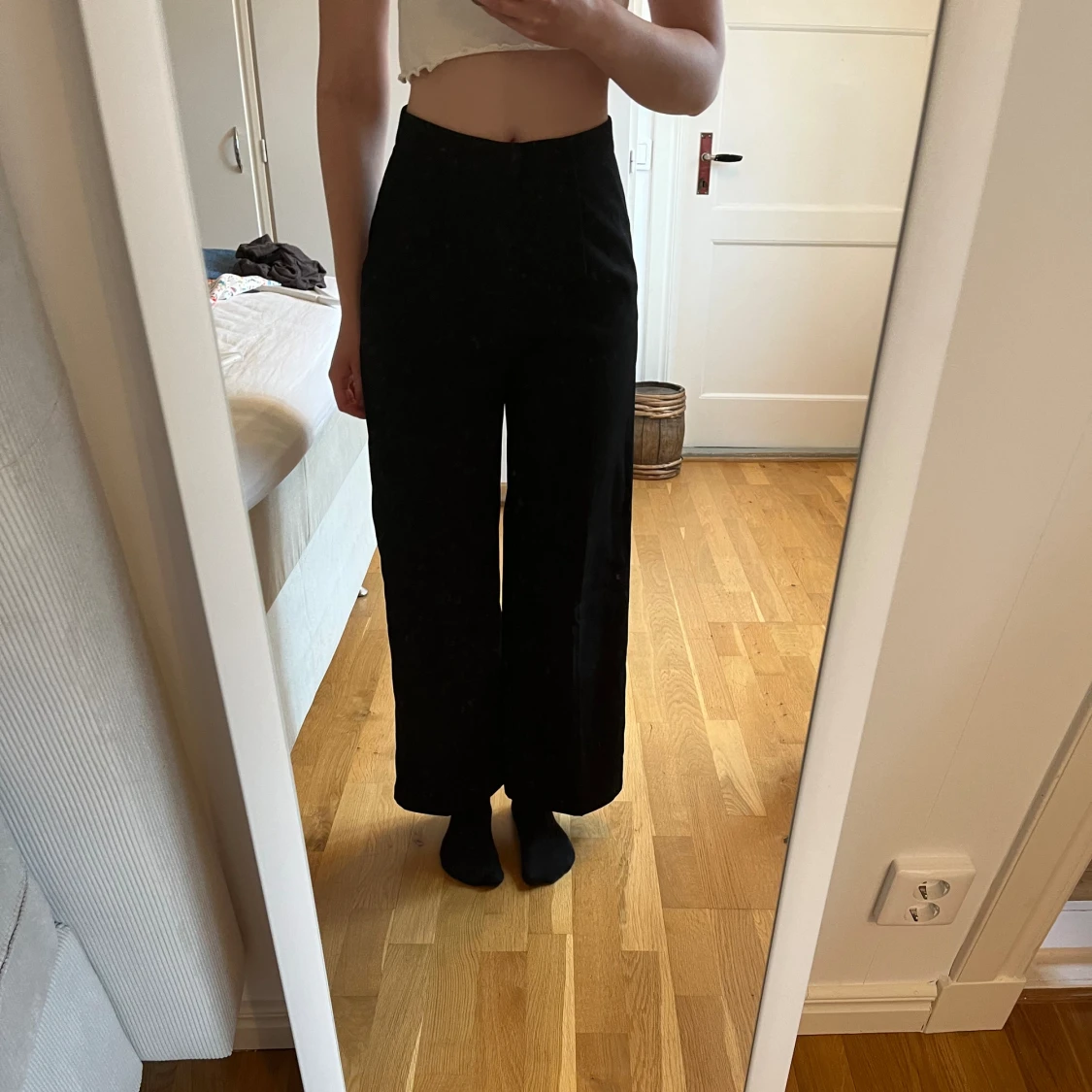 Svarta kostymbyxor - 91