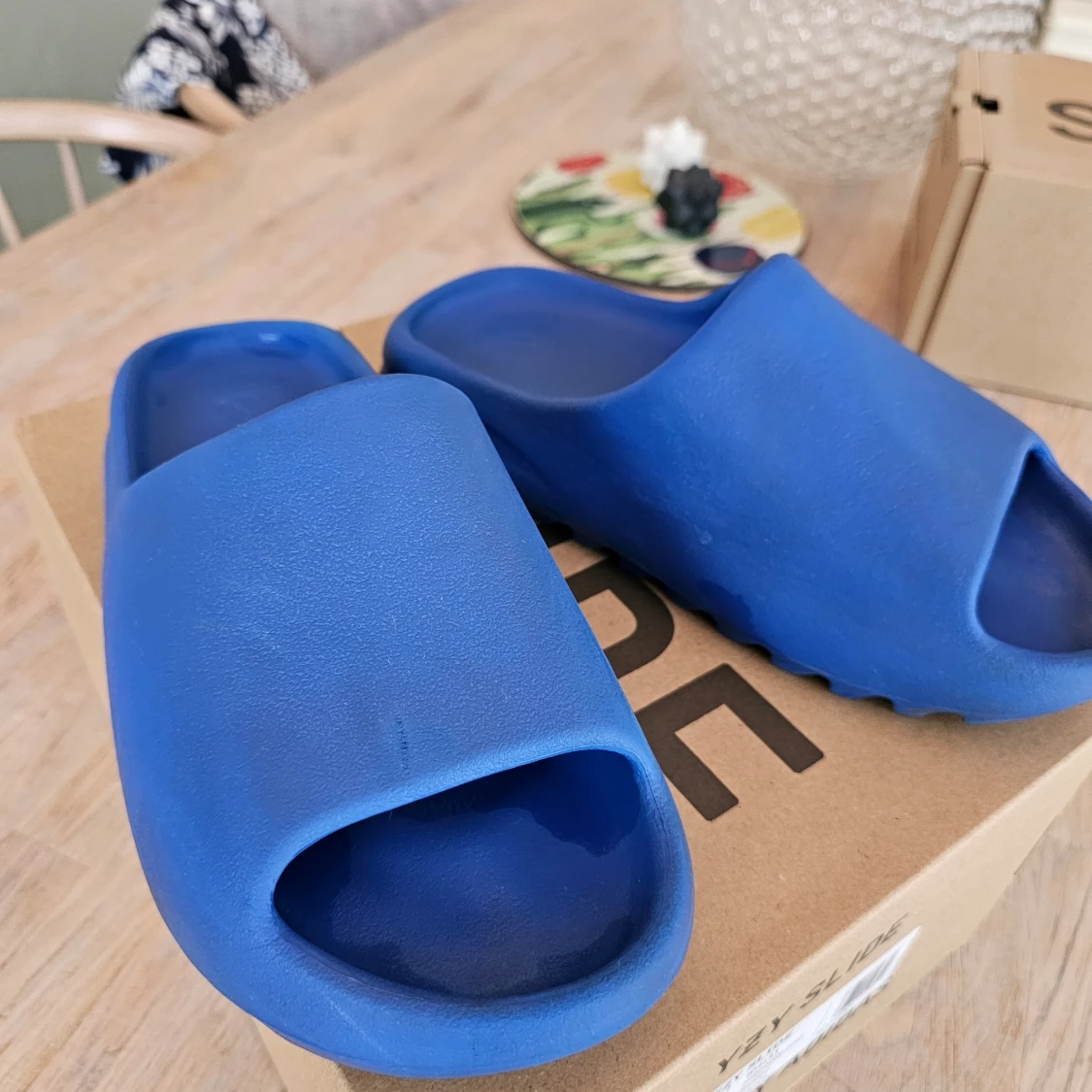 Yeezy slides Blå - 90