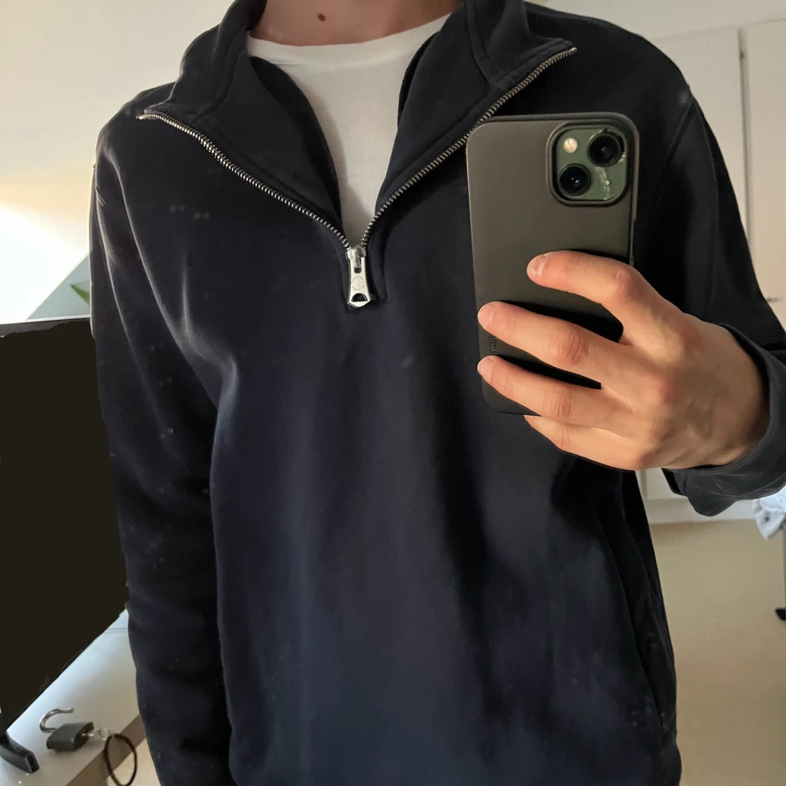Halfzip tröja