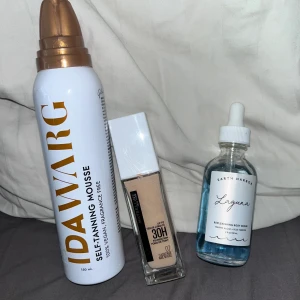 Brun utan sol - Säljer min brun utan sol från Ida warg, testat en gång. Foundation OANVÄND. Body serum från laguna Ge prisförslag eller skriv privat för frågor😁