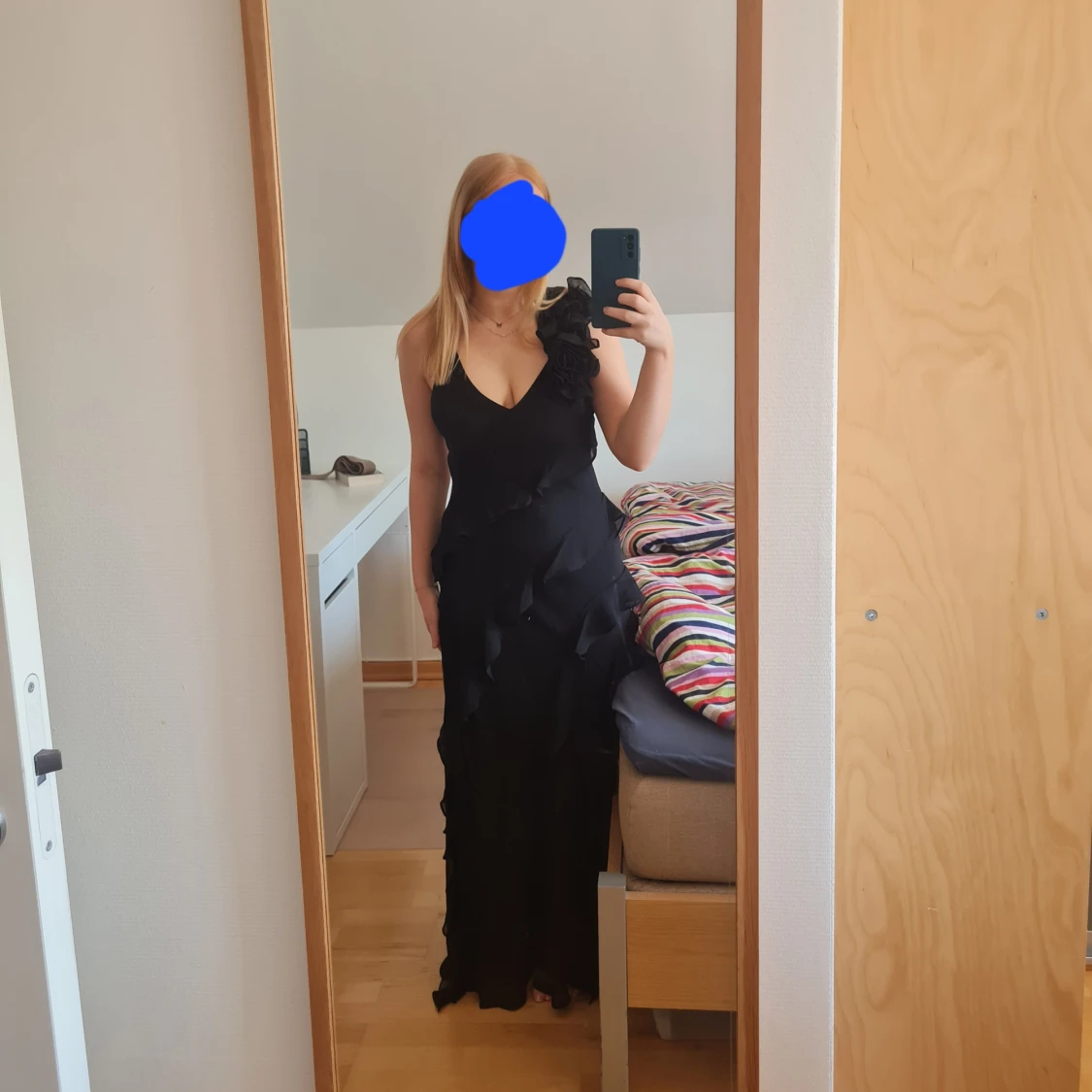 Svart bal/fest klänning - 90