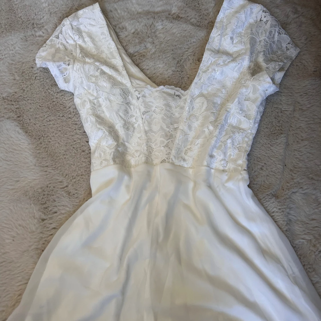 Vit klänning  - 91