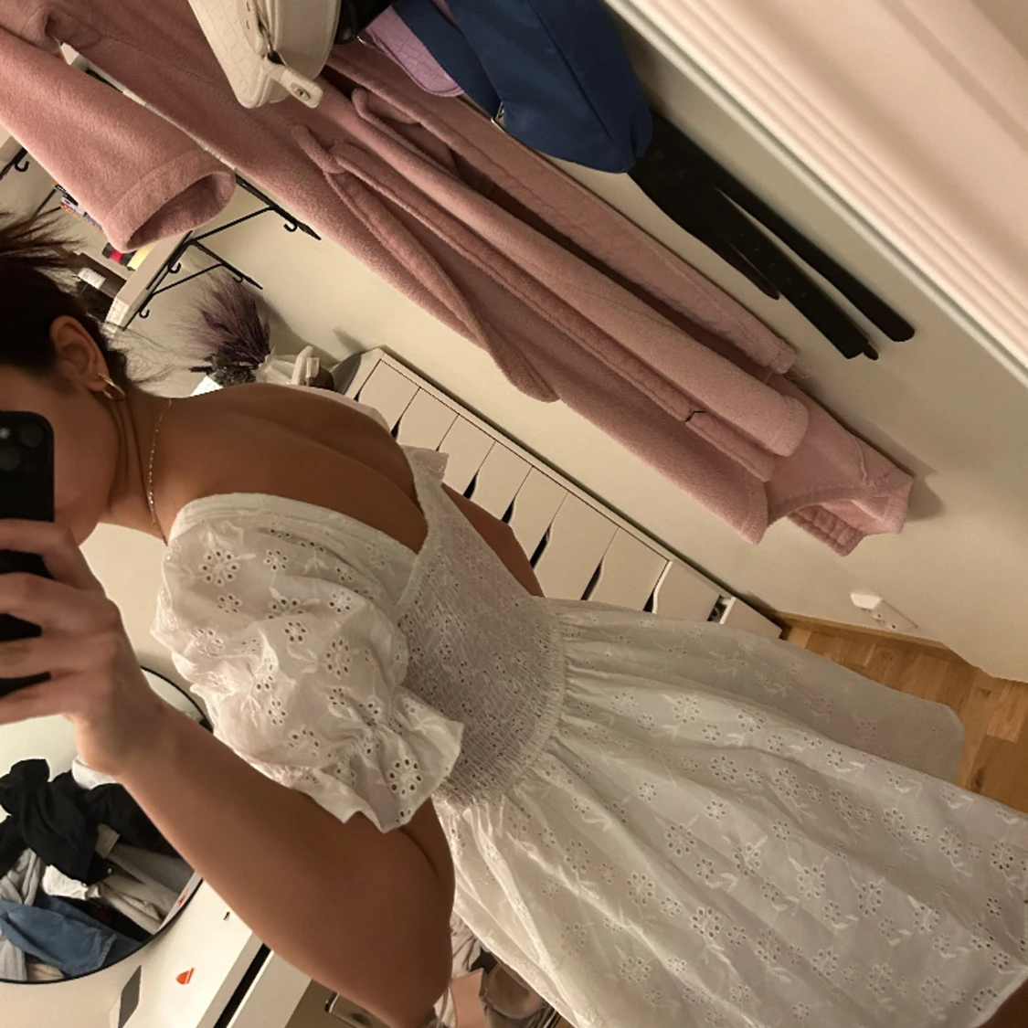 Vitklänning/studentklänning - 90