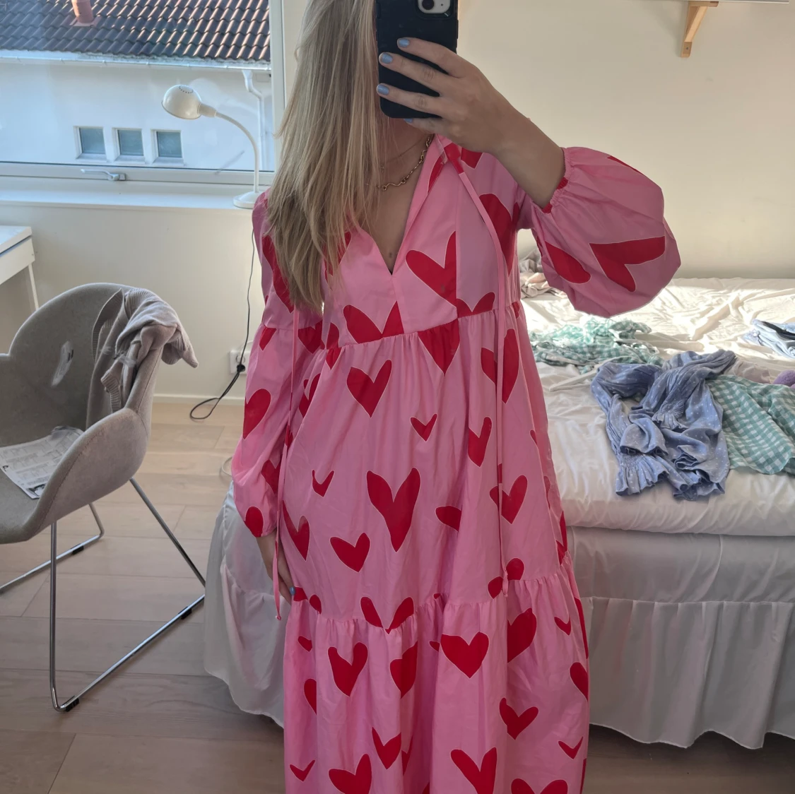 Somrig långklänning