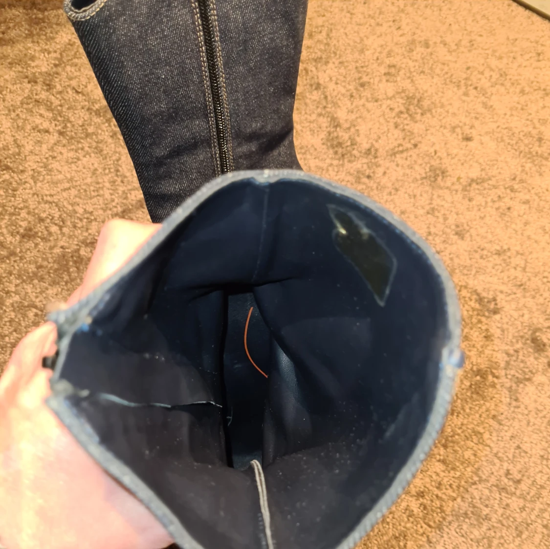 Levis stövlar i denim och skinn - 92