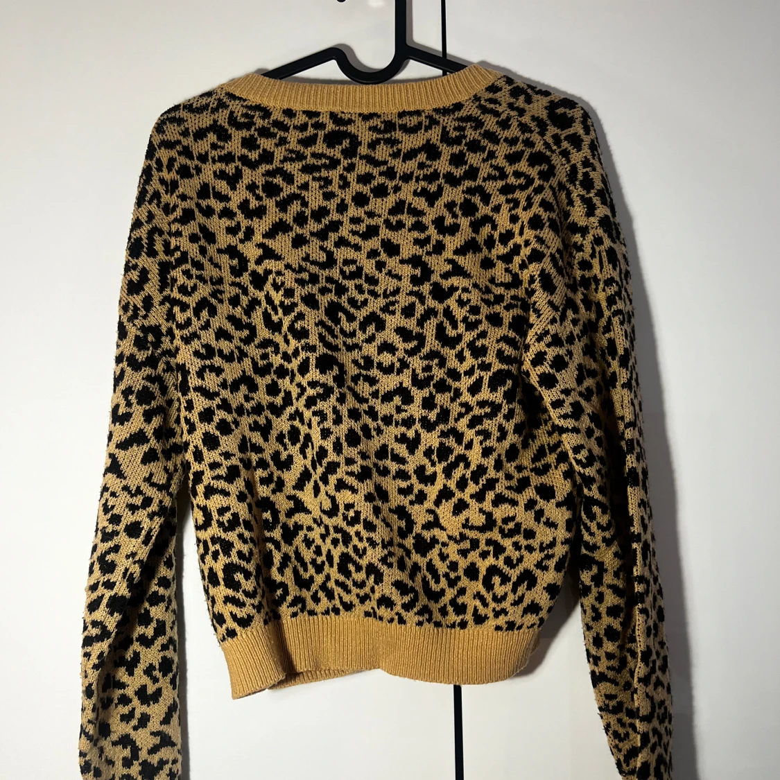 Stickad leopard tröja - 91