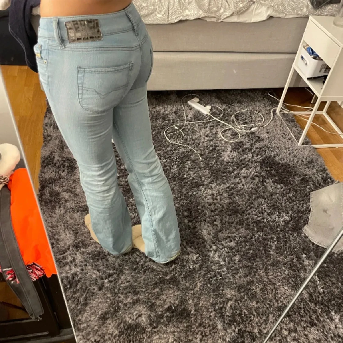 Lågmidjade jeans - 90