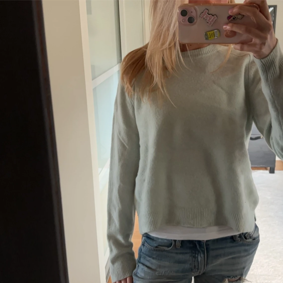 Stickad tröja  - 90