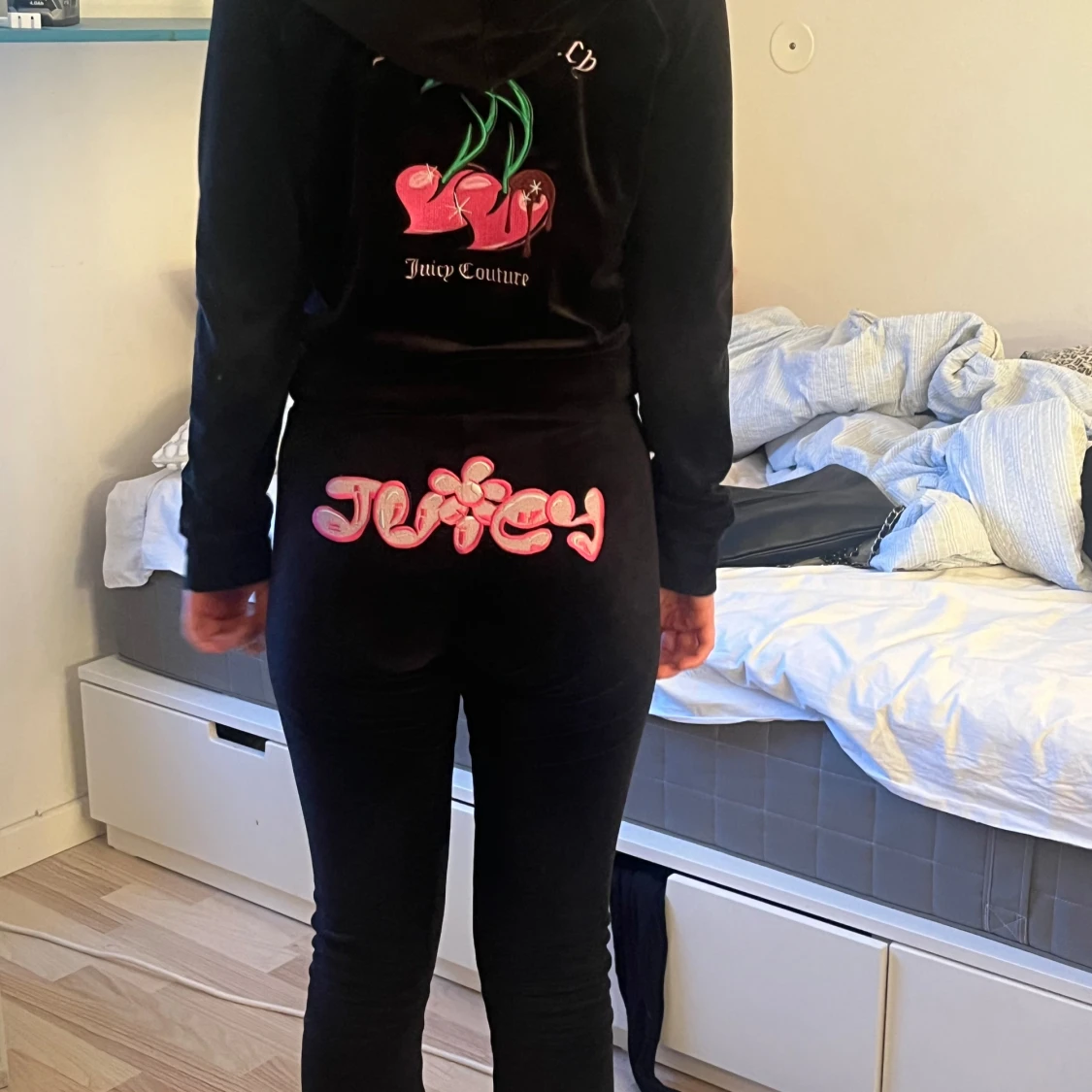 Juicy couture set limited edition svart 