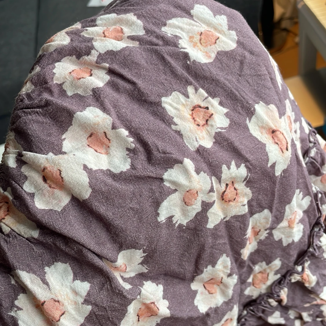 Blommig Klänning - 90