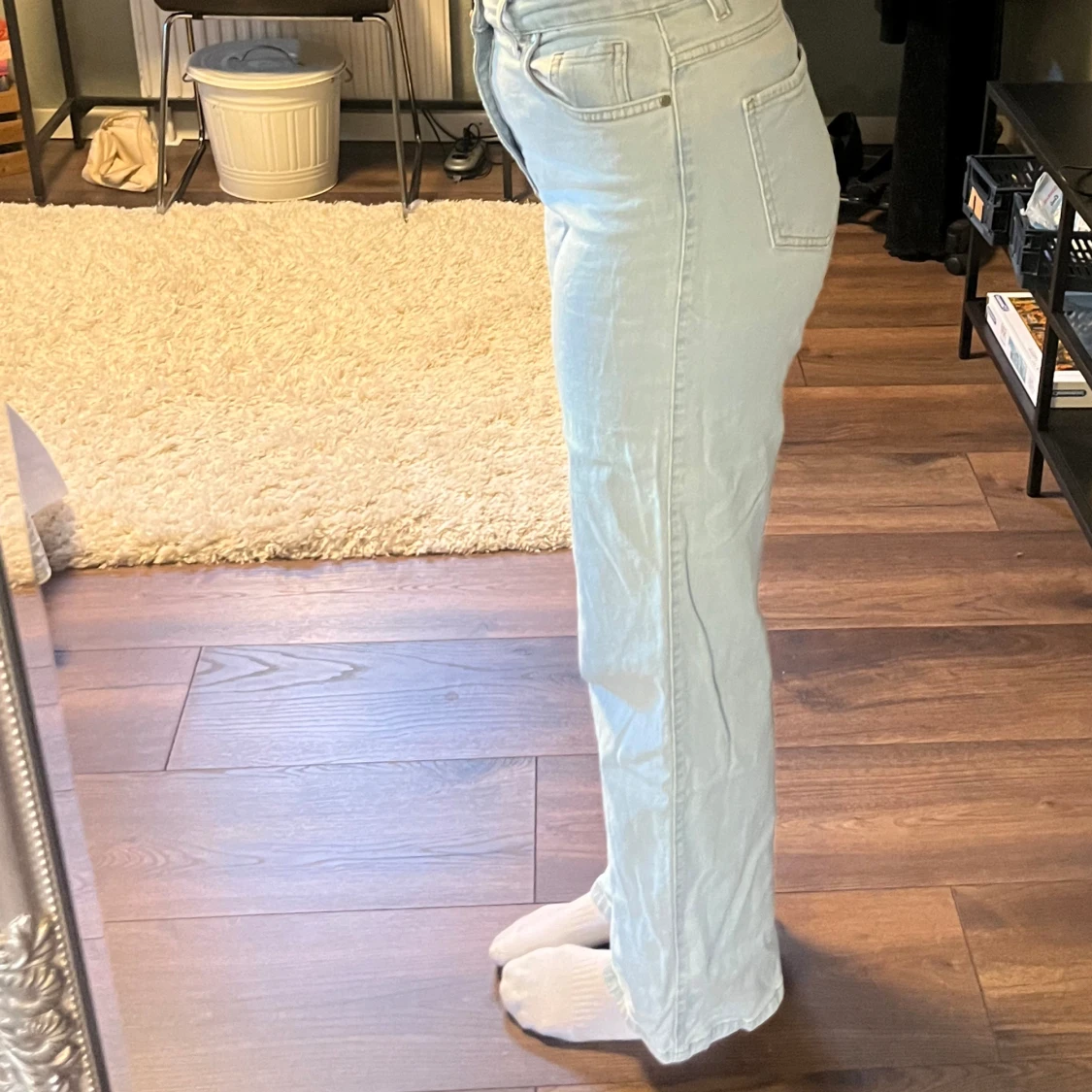 Ljusblå jeans  - 90