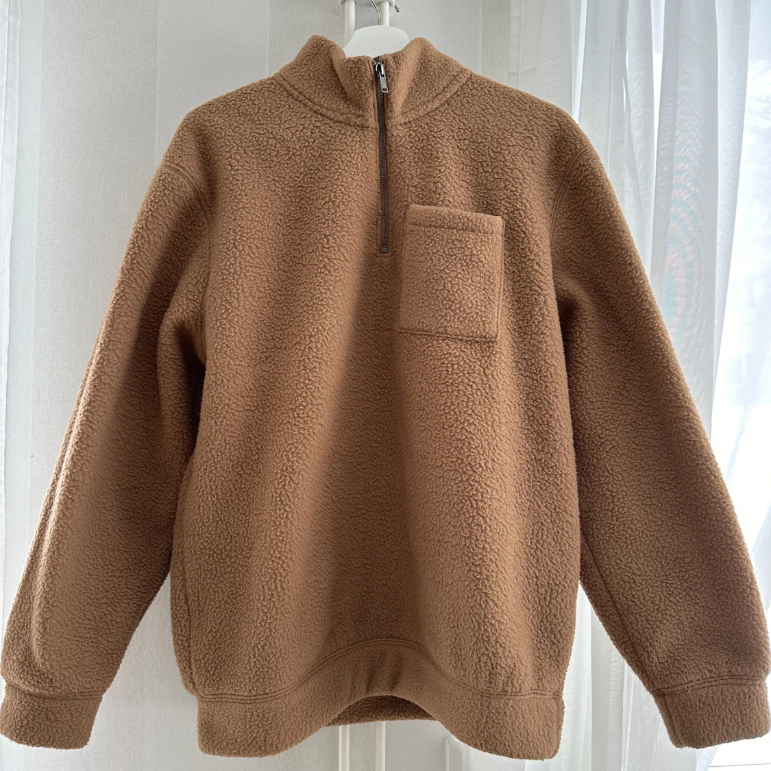 Fleece Zip tröja (S)