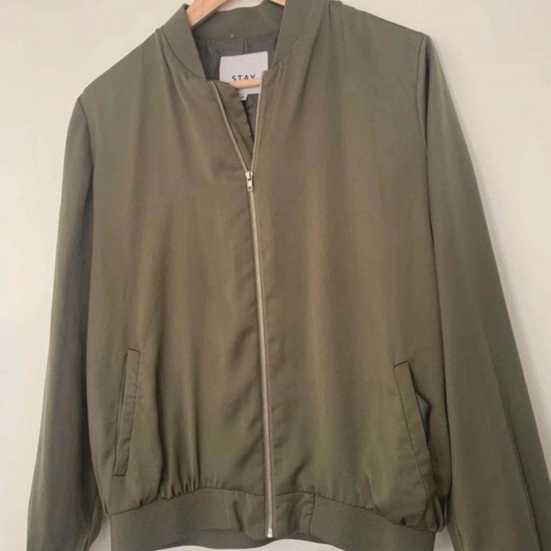 Grön bomberjacka - 90