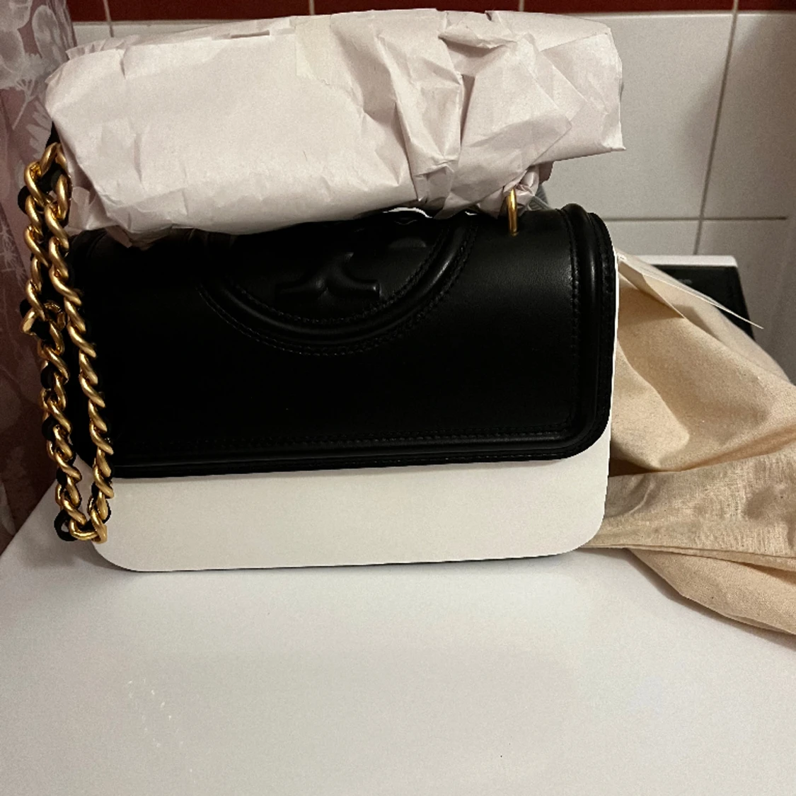 Tory Burch väska fleming  - 90