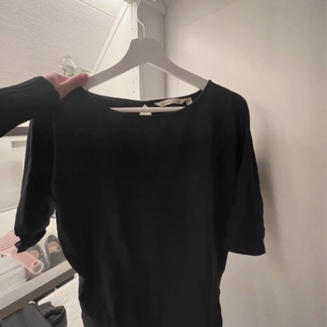 Trekvartsärmad blus