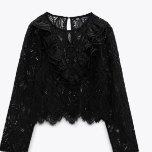 Svart zara topp - Festtopp från zara😻❤️🥂